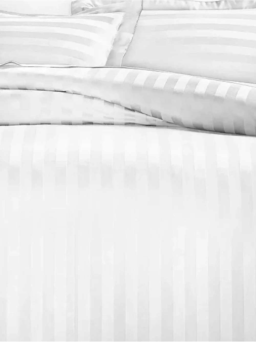 Charter Club White Damask 100% Cotton Count Duvet Cover Set - Retail $250